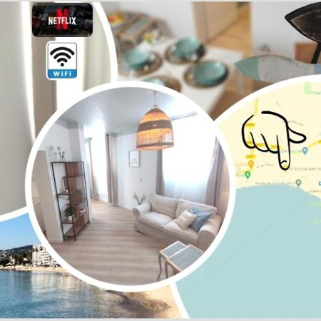 Plage & Confort 3 Pieces Parking Clim Et Wifi Antibes Exteriör bild
